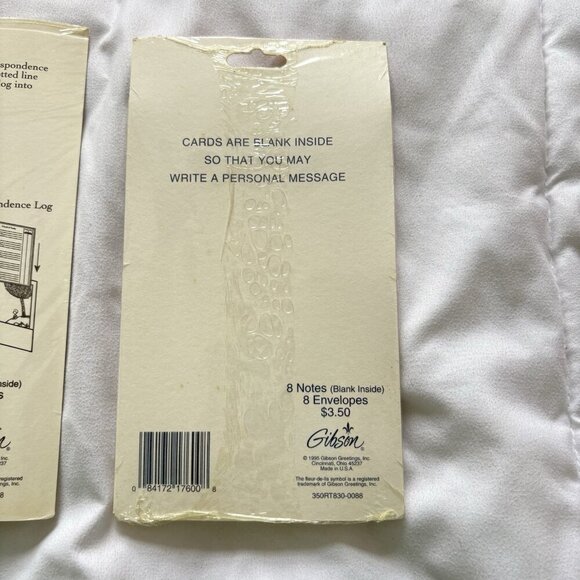 NEW Vintage 80s 90s Teapot Tea Notes With Storage Folder Checklist Gibson - Picture 7 of 8